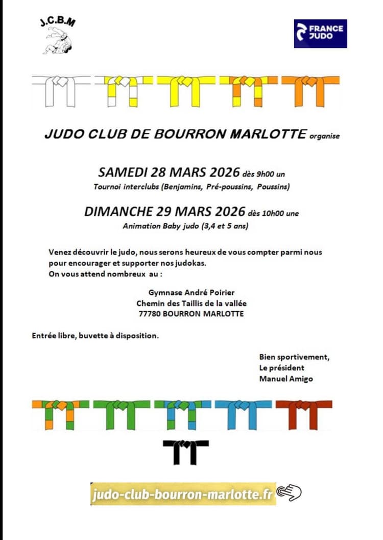 Evenement Club 28/29 mars 2026